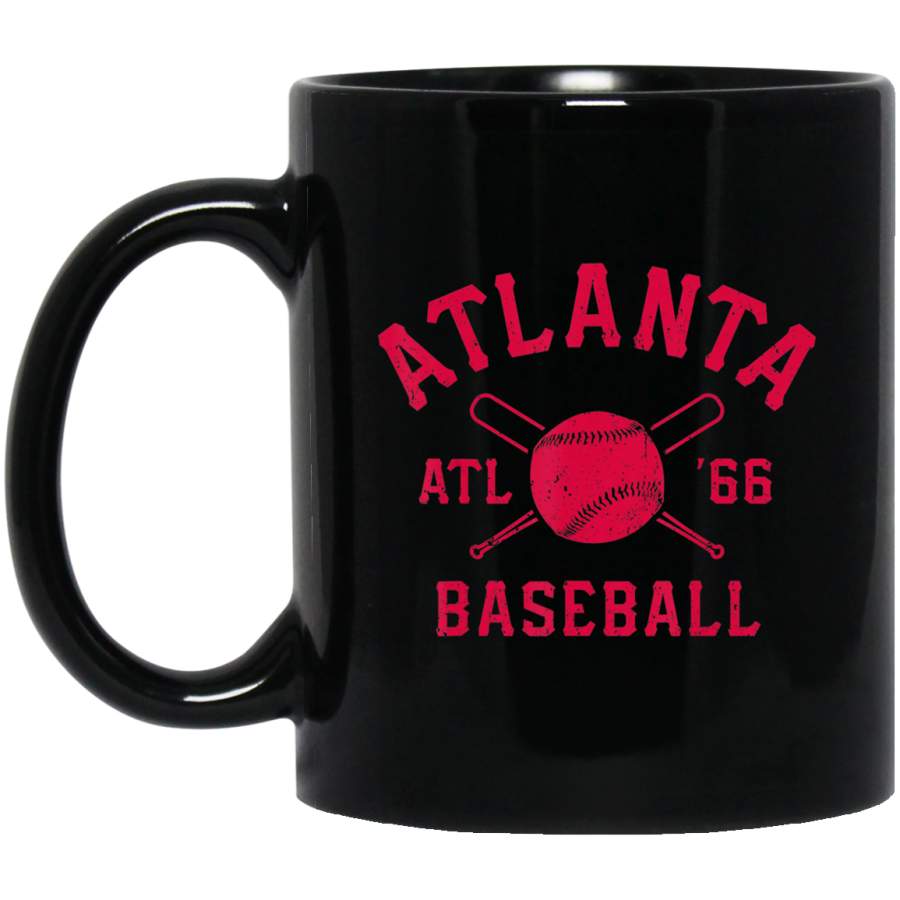 Atlanta Baseball ATL Vintage Brave Retro Gift Coffee Mug