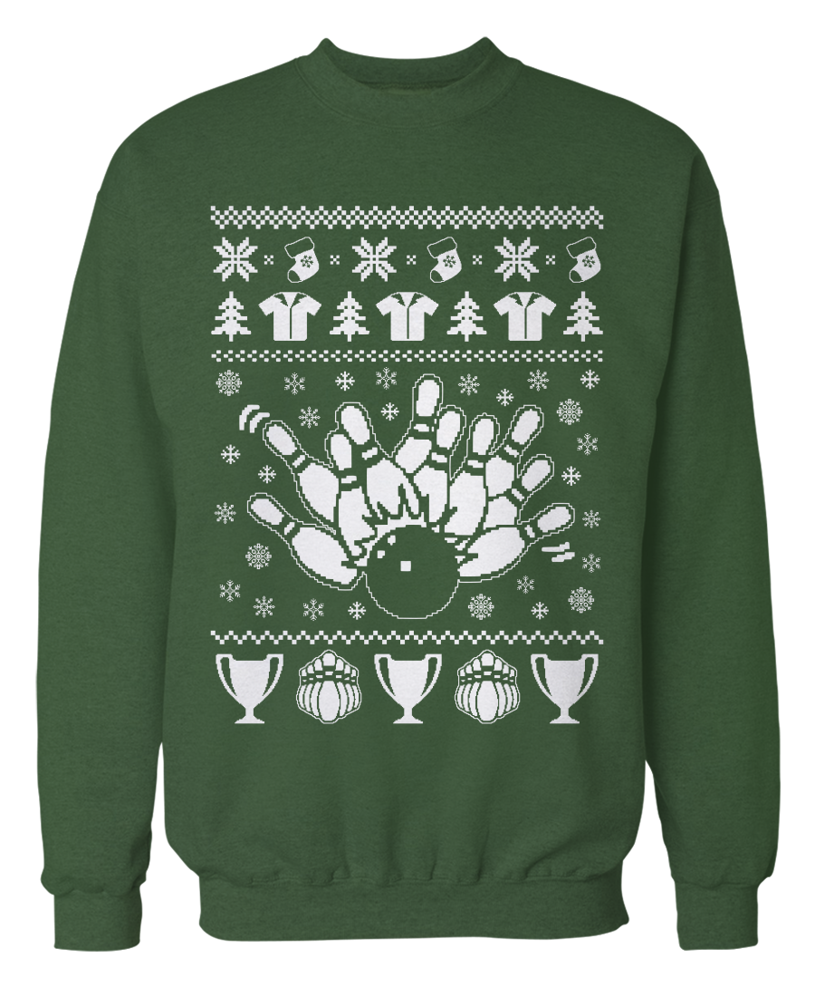 Bowling Ugly Christmas Sweater – Holidays