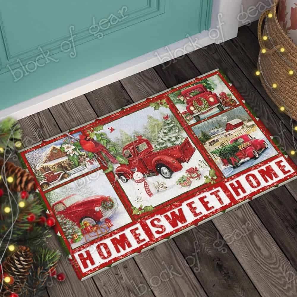 Merry Christmas Beautiful Doormat For Christmas Clp0111133Tm Rug