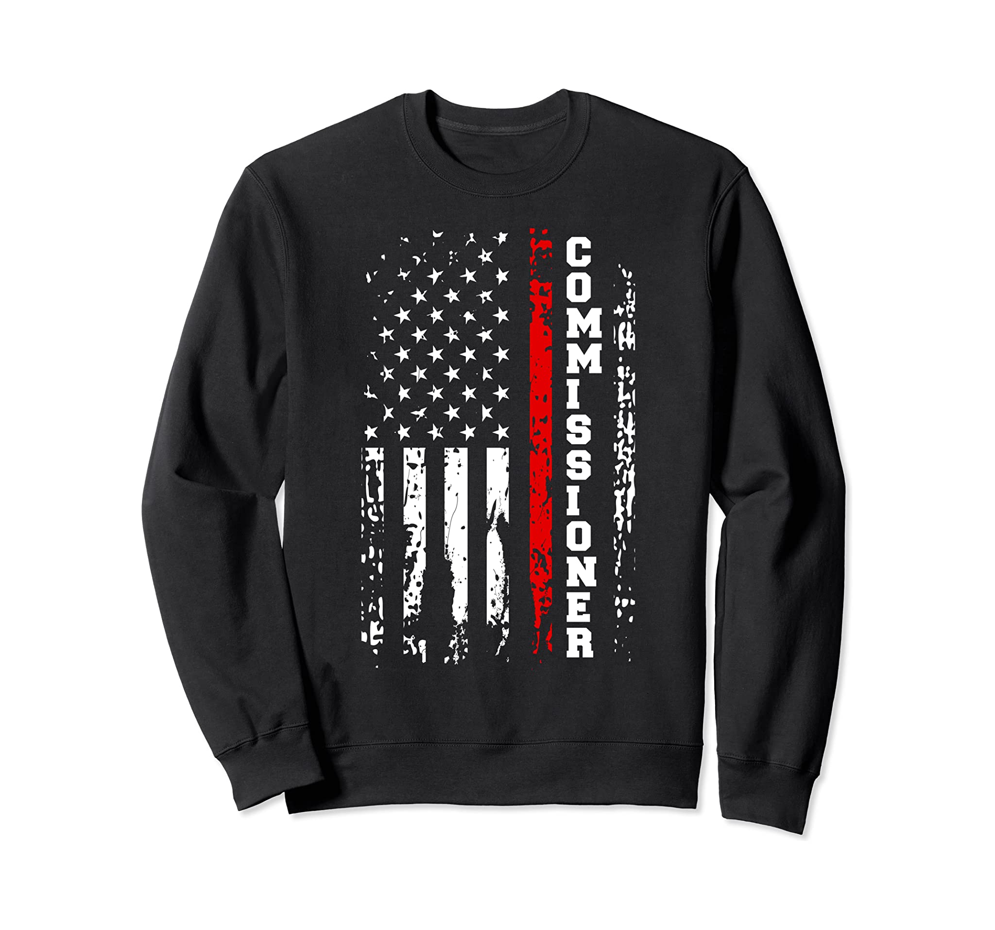 Firefighter Commissioner Shirt Firefighting Rank Gift Sweatshirt