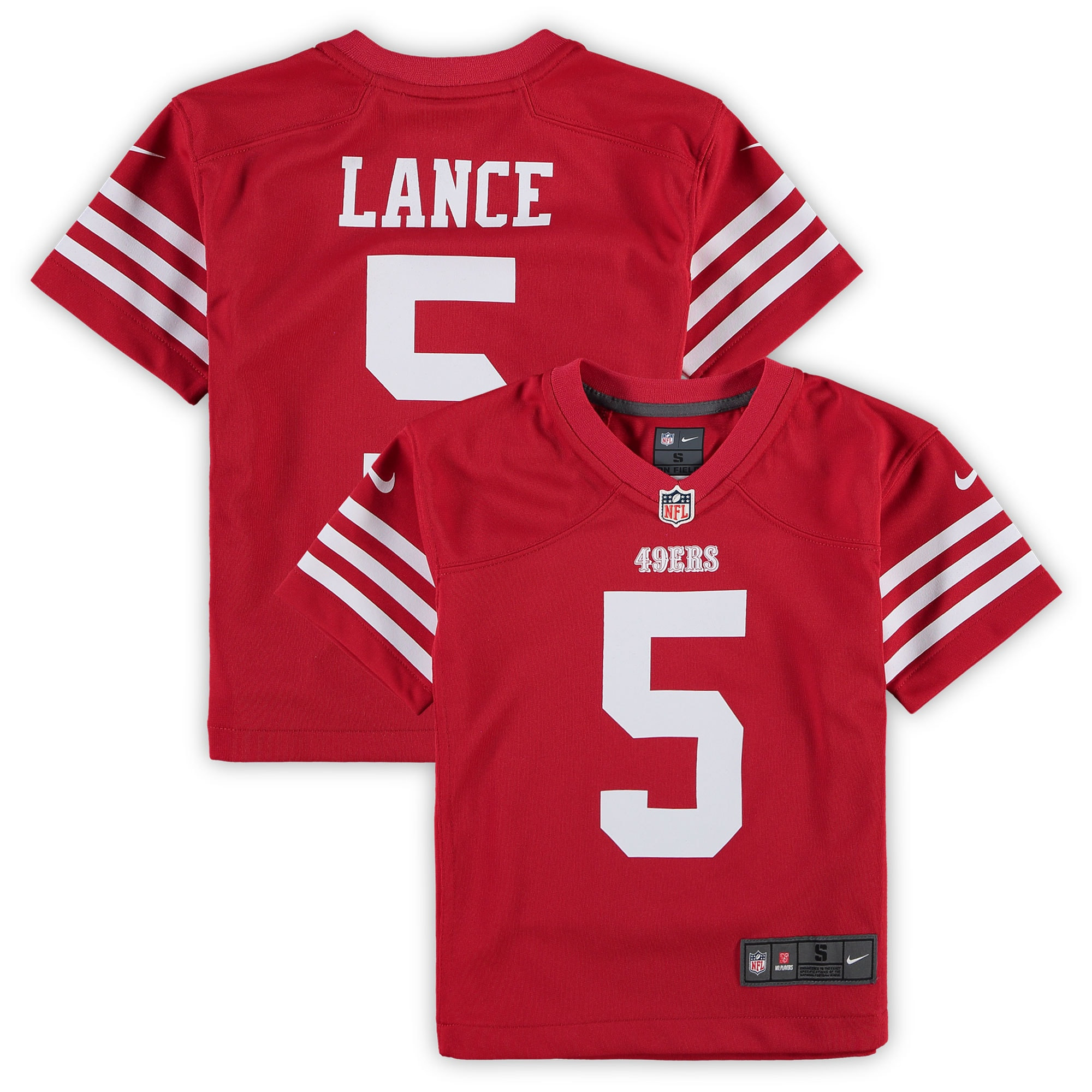 Trey Lance San Francisco 49ers Preschool Game Jersey – Scarlet NFL