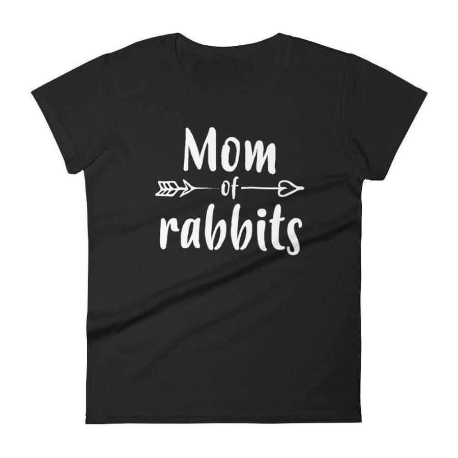 Mom of rabbits tshirt rabbit lovers gifts