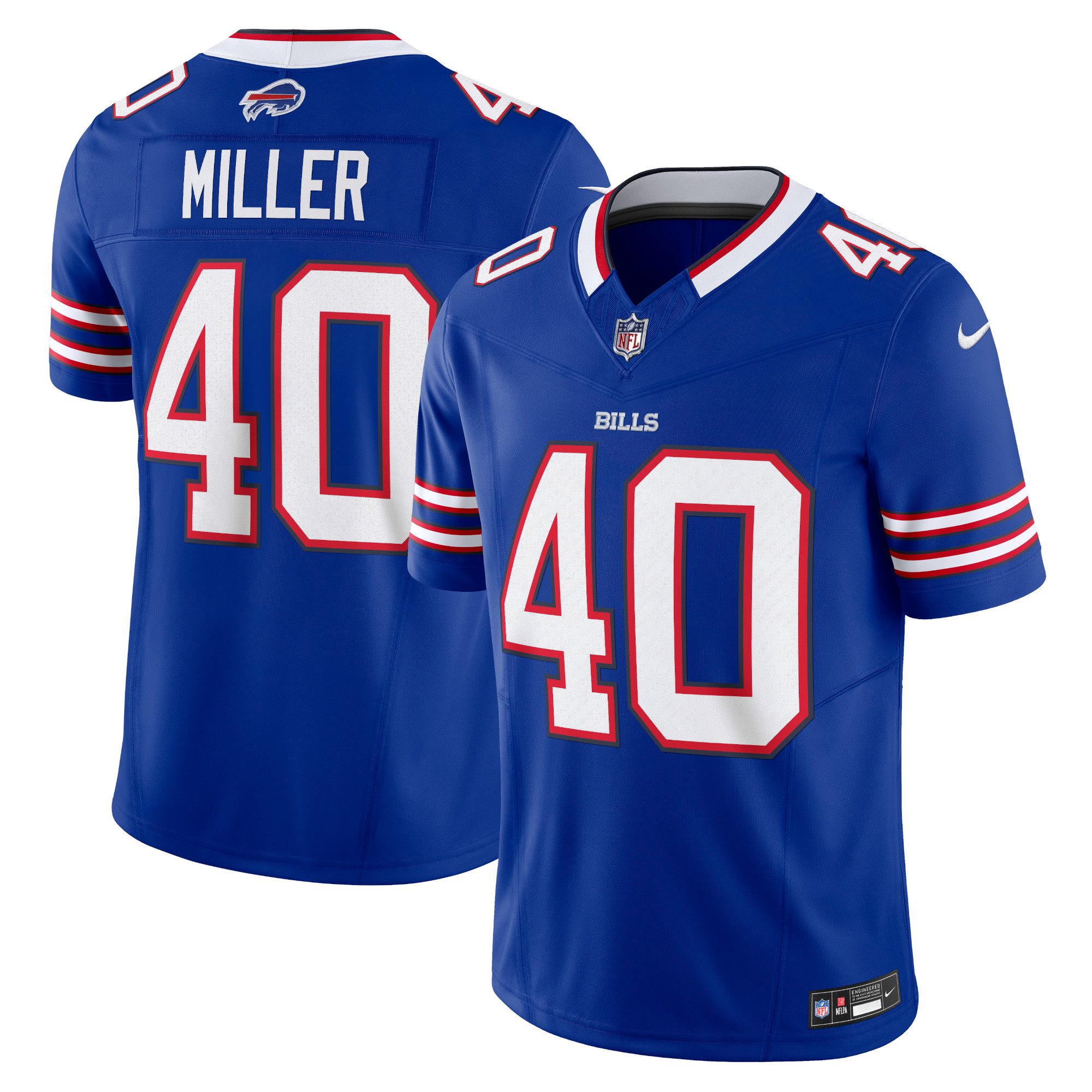 Von Miller Buffalo Bills Vapor F.U.S.E. Limited Jersey – Royal