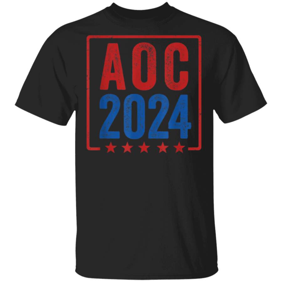 Alexandria Ocasio Cortez for President AOC 2024 Election TShirt