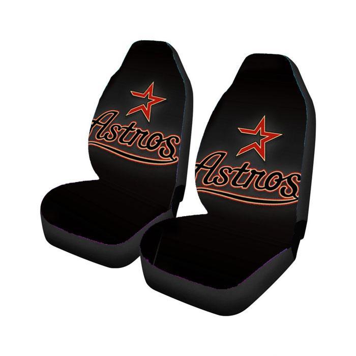 Houston Astros Black Car Seat Covers