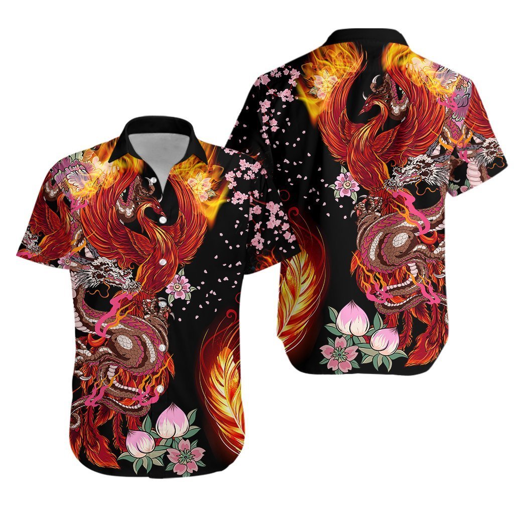 Viking Phoenix Aloha Hawaii Shirts For Men And Women Ha1176