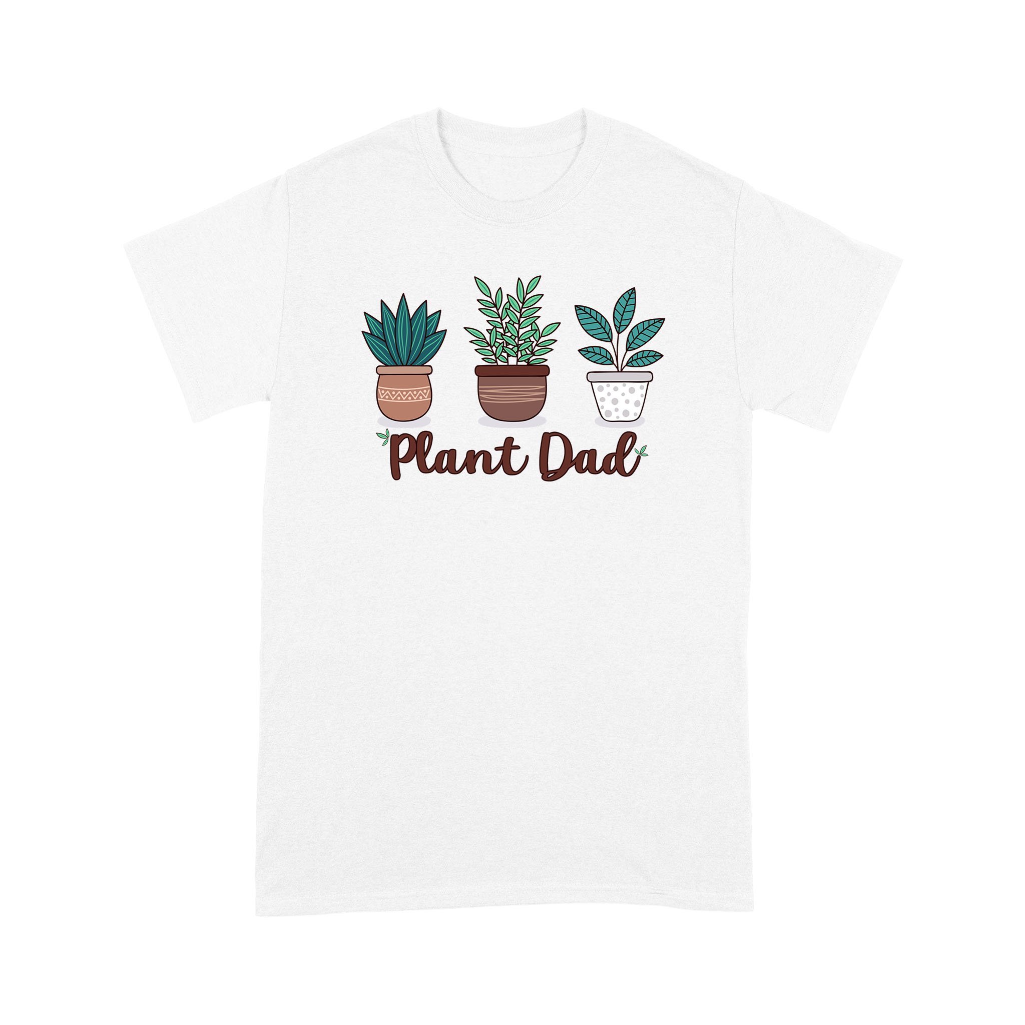 Cool Men’s Graphic T-Shirts, Personalized Father’s Day Gift For Husband, Plant Dad Comfort T-Shirt