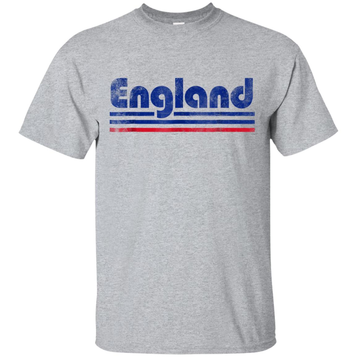 2018 England Fan Retro Vintage Flag T-Shirt