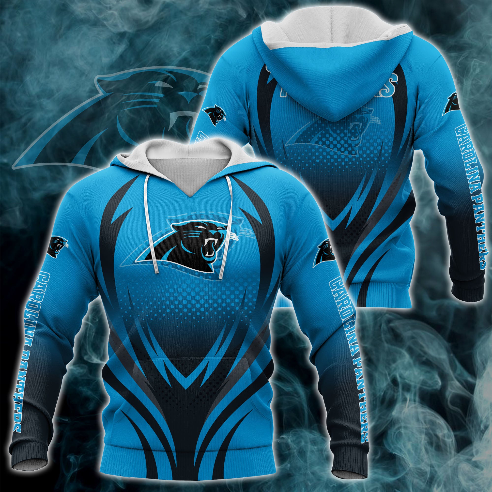 Carolina Panthers Hoodies Cheap 3D Print H04Fs