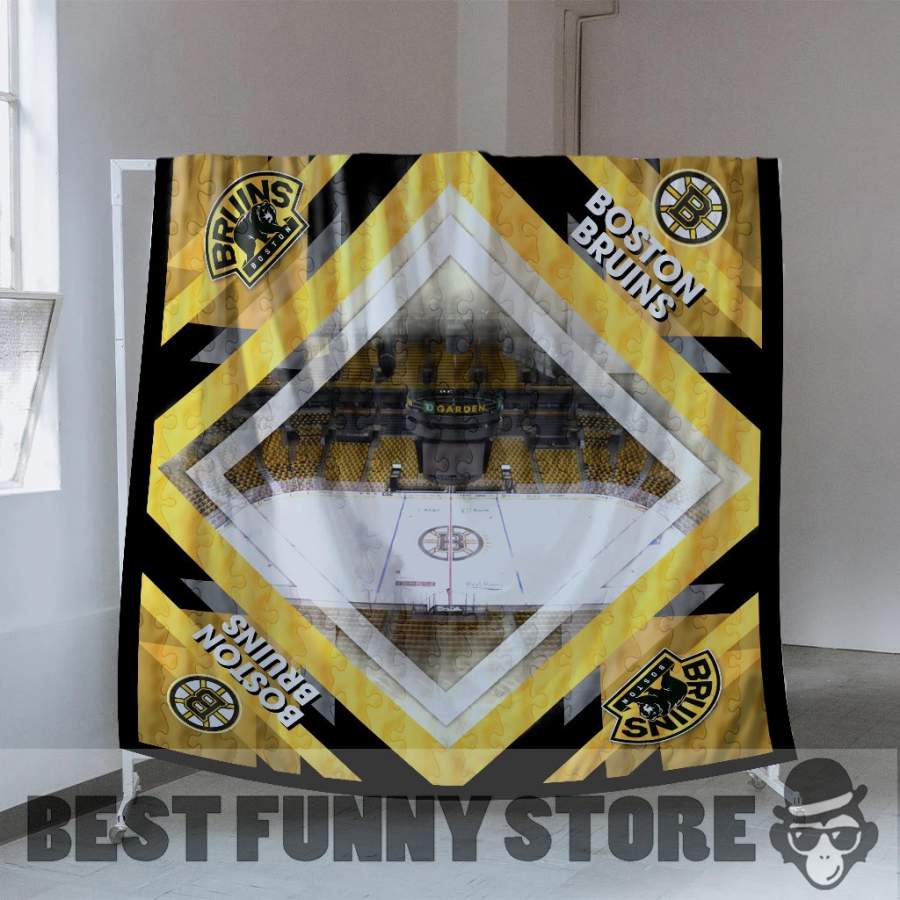 Pro Boston Bruins Stadium Quilt For Fan