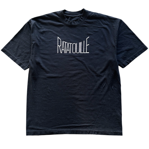 Ratatouille Text Tee Shirt Outfit  For Men  For Women