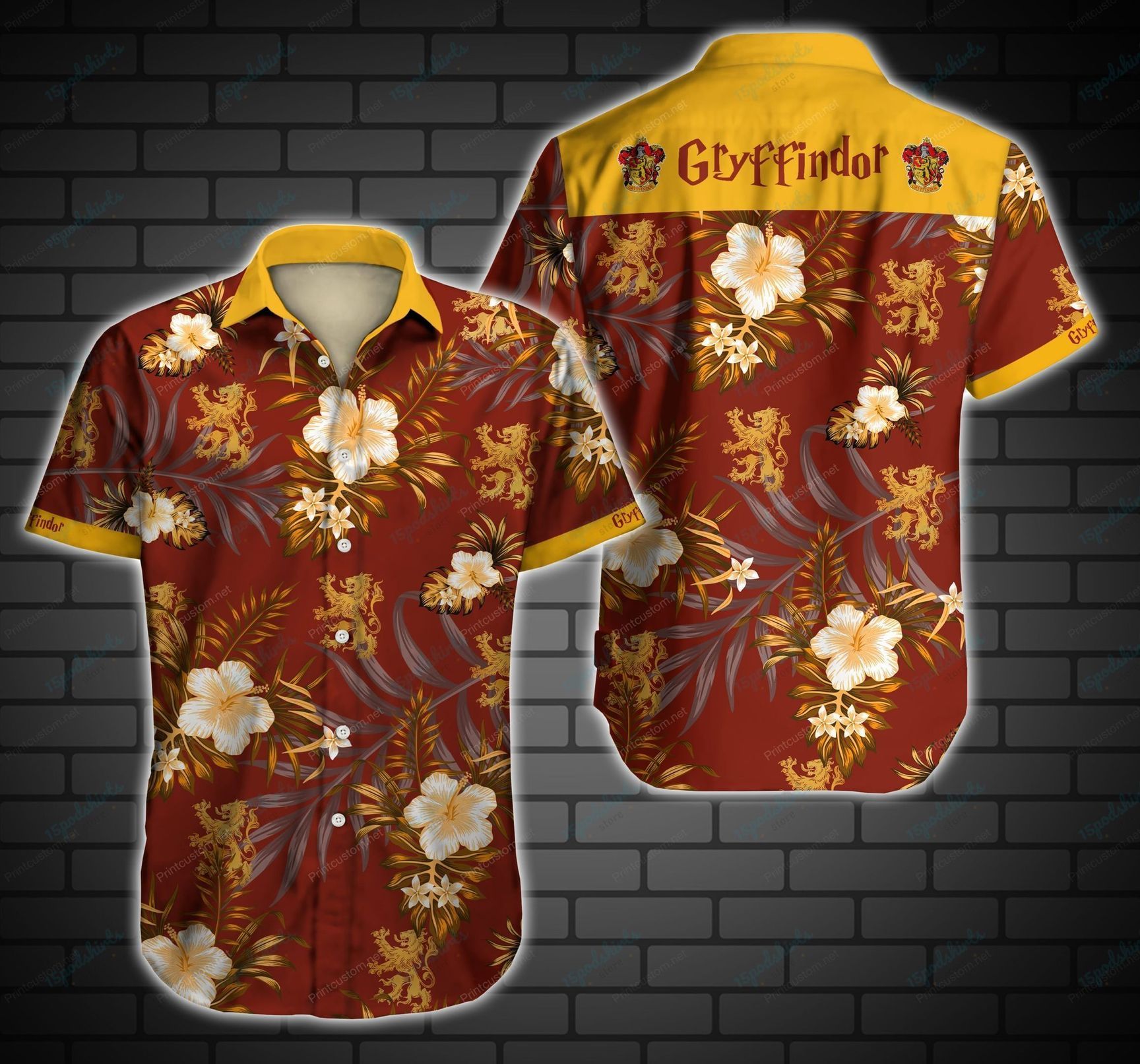 Gryffindor Style 2 Hawaii Shirt Ha46661