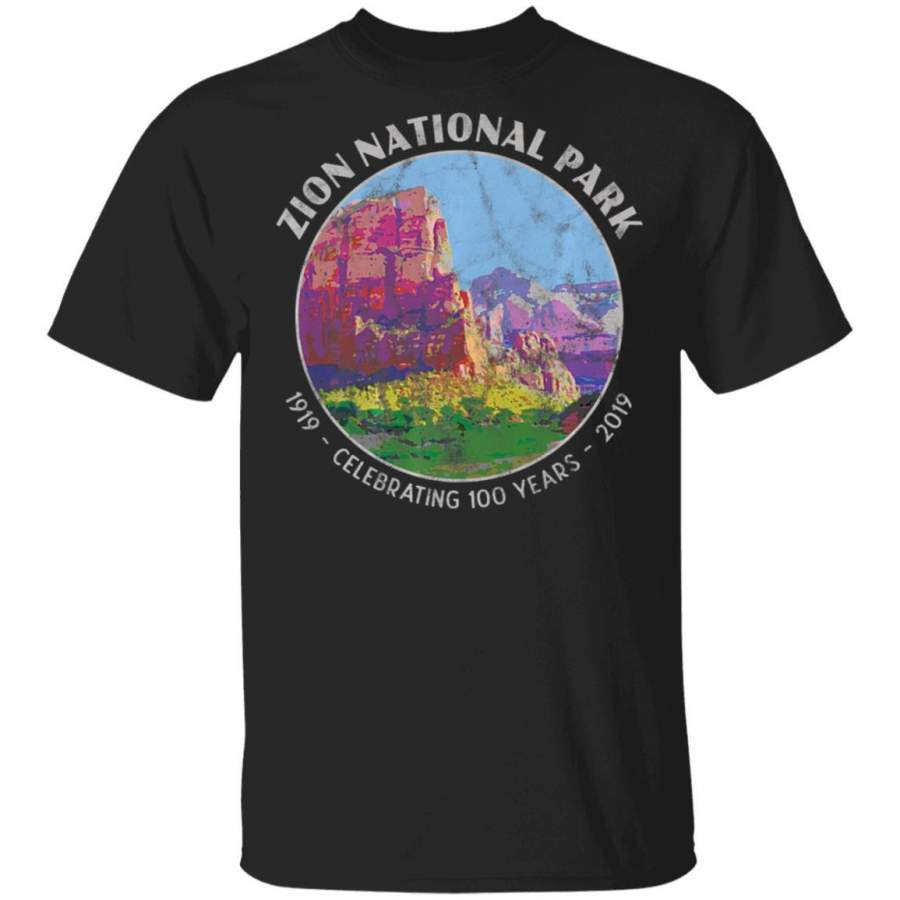 Zion National Park Angel’s Landing Centennial Vintage Vibe Coffee Mug Unisex Men Women Tshirt