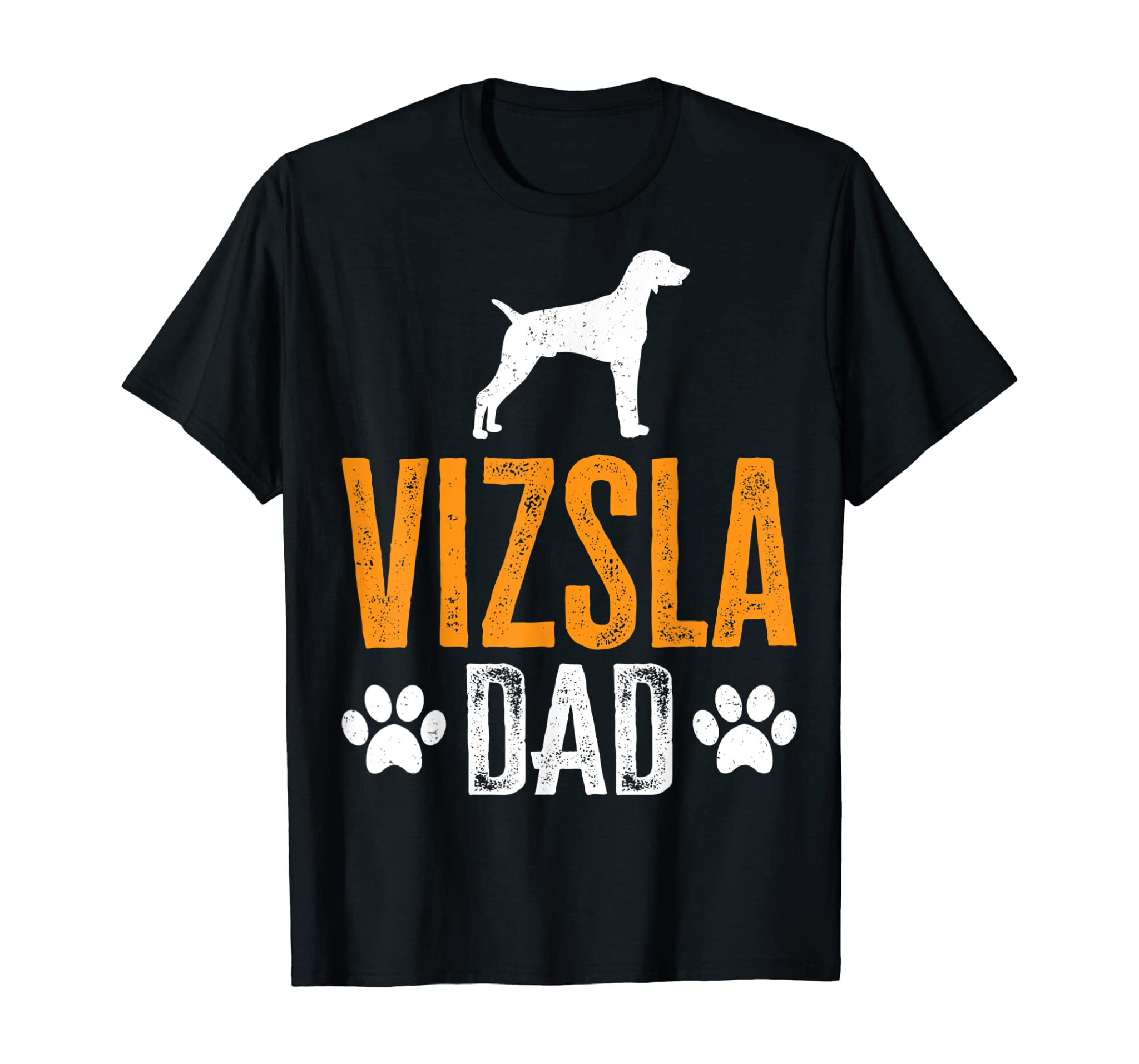 Mens Vizsla Dad Gift Dog Daddy Vizsla Father Day Gift T-Shirt