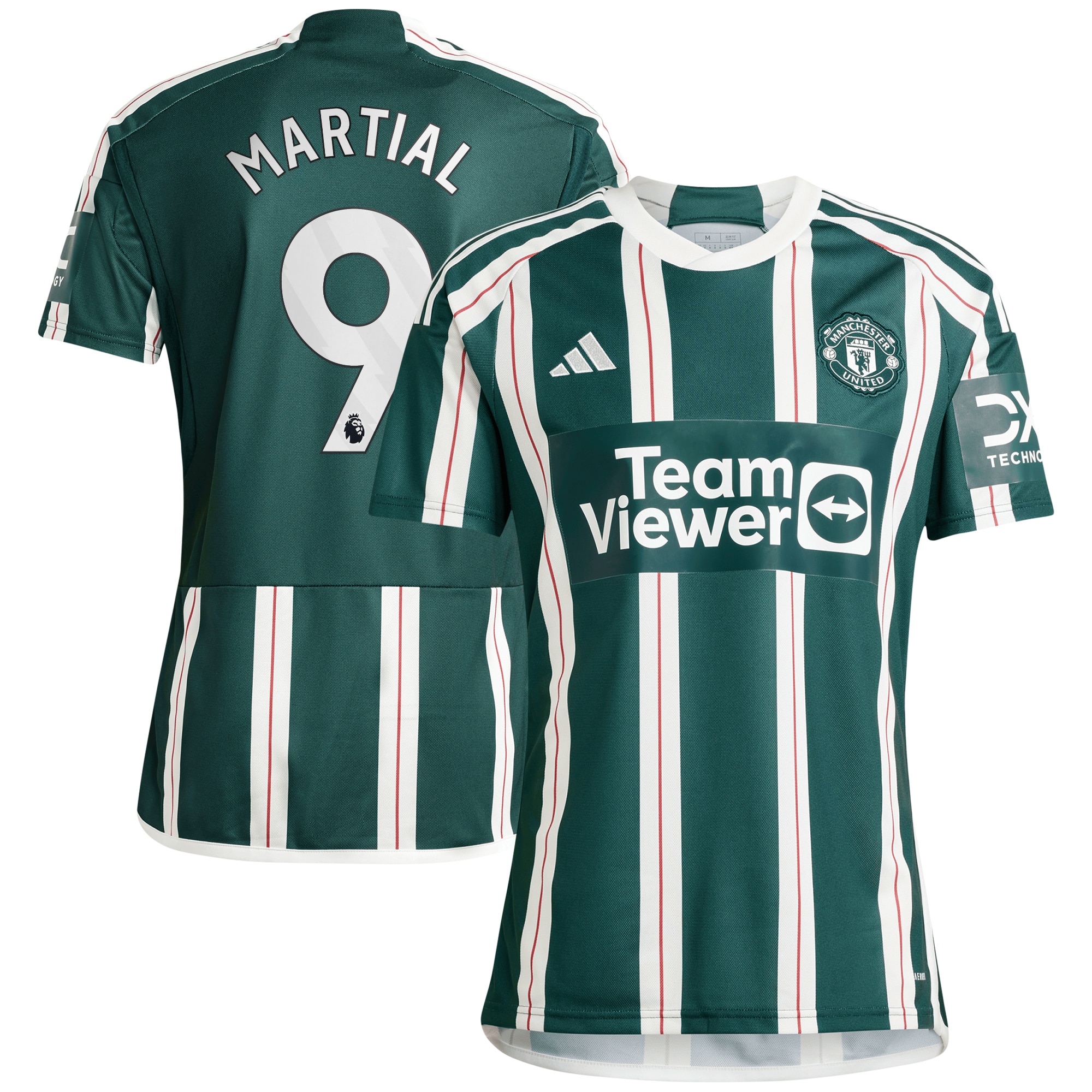 Anthony Martial Manchester United 2023/24 Away Replica Player Jersey – Green