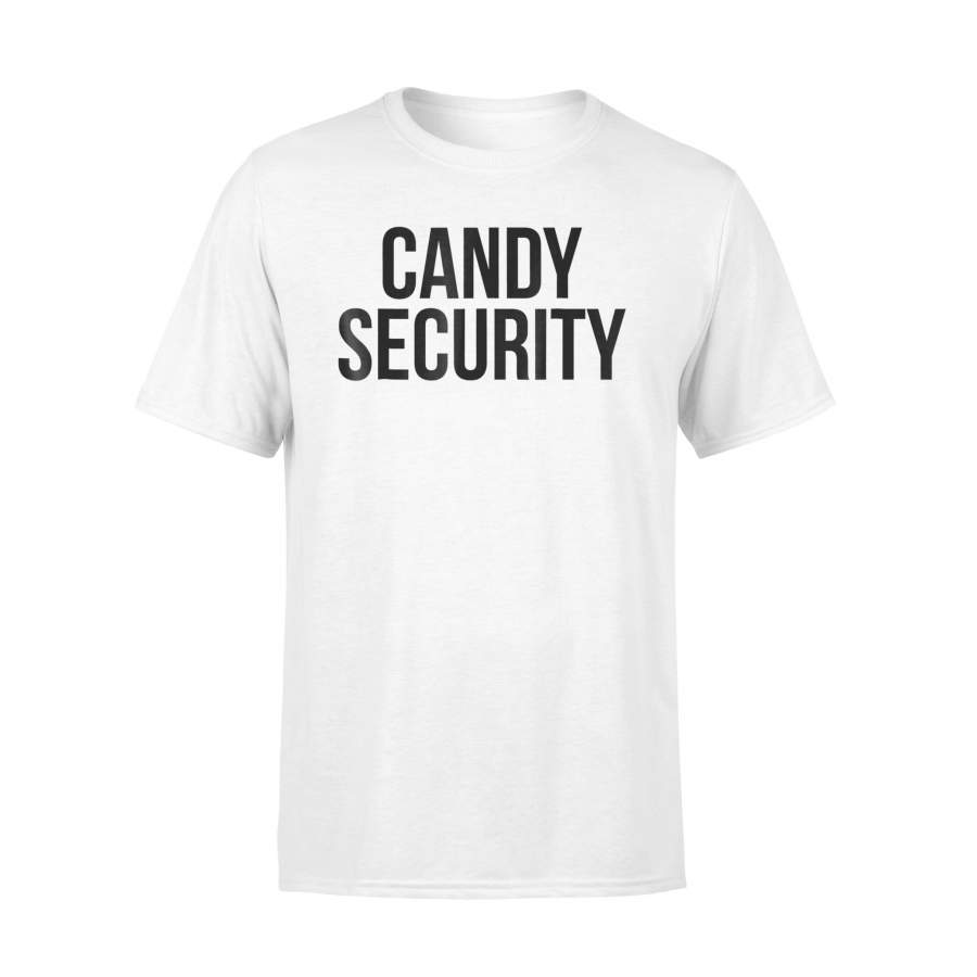 Candy Security Shirt For Dads Funny Halloween t shirt