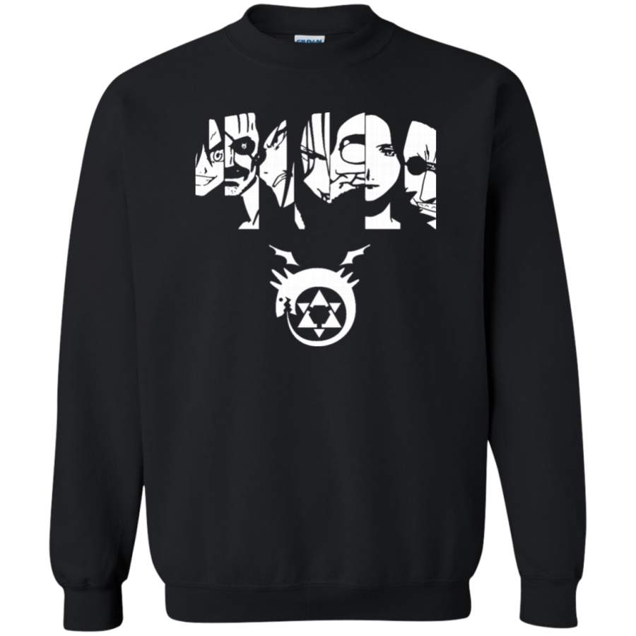 AGR Fullmetal Alchemist Crewneck Pullover Sweatshirt