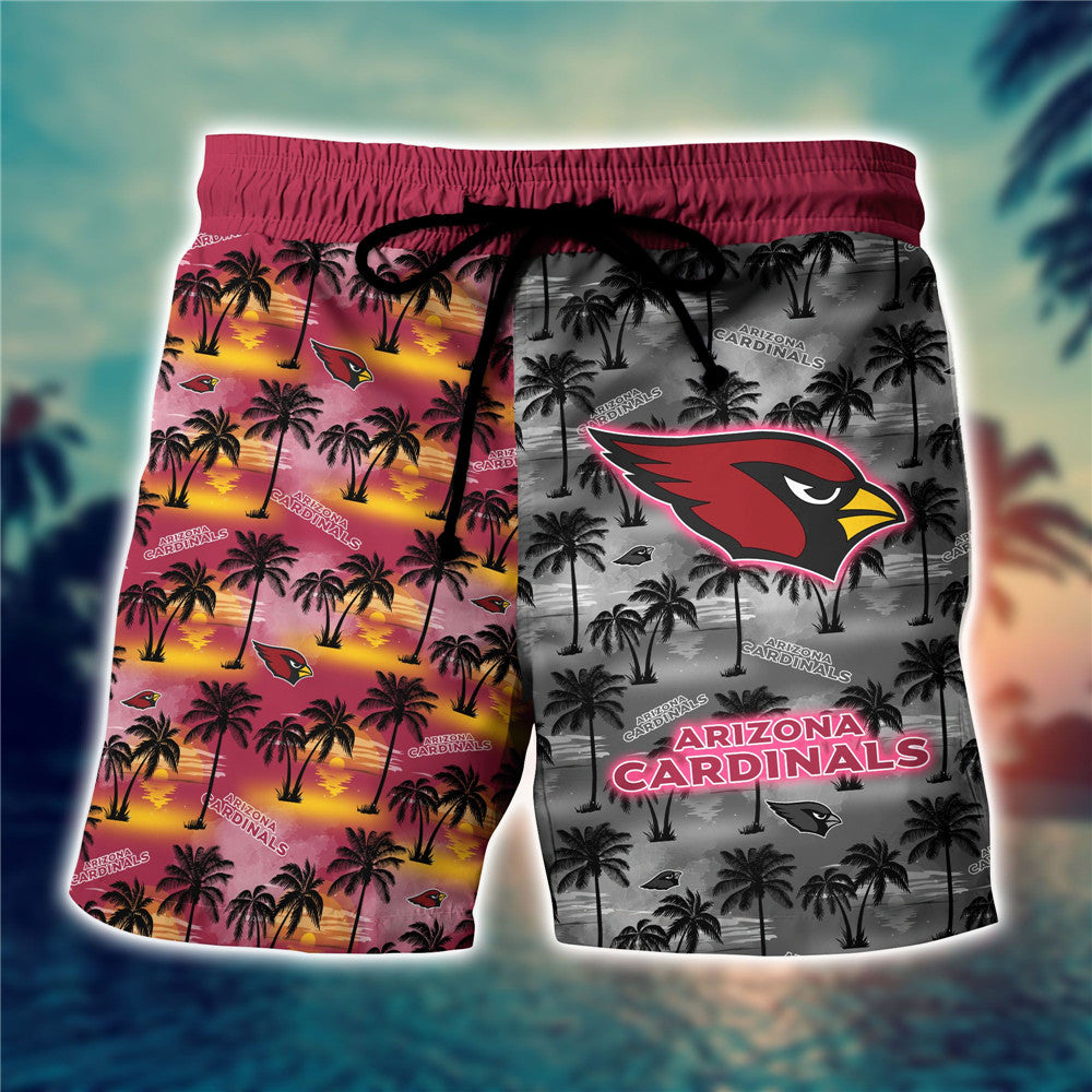 Men’S Arizona Cardinals Hawaiian Shorts