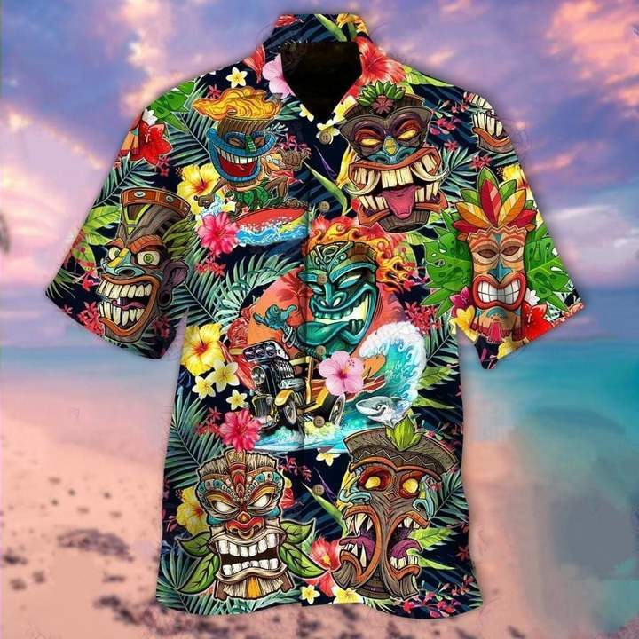 Tiki Awesome Hawaii Shirt For Men Women Ha23827