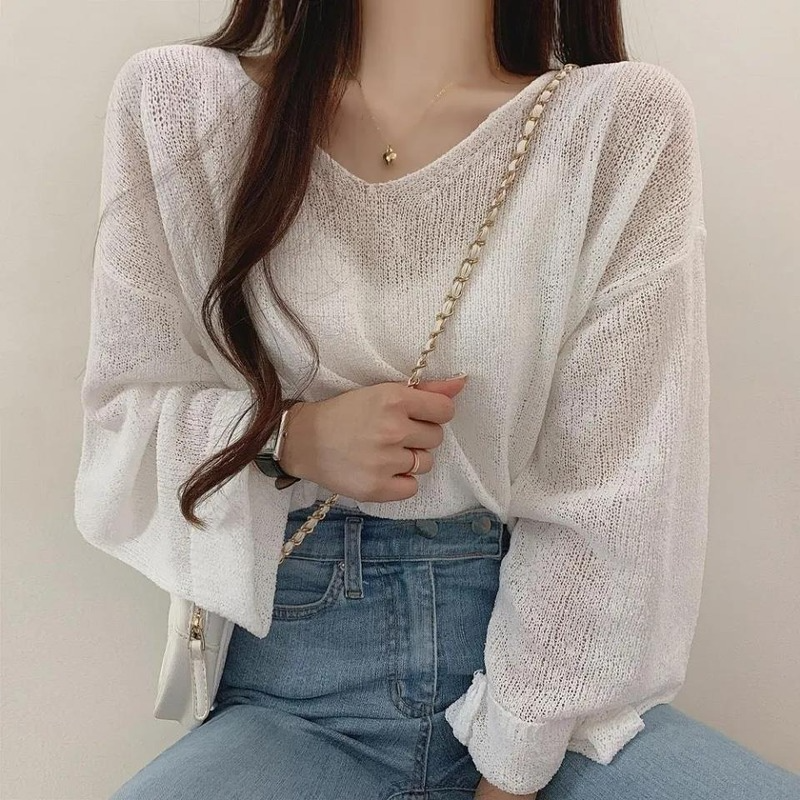 Tops Sweaters for Women with Headings Ladies Sweater Pullover Cropped Autumn 2022 Trend Cute Kawaii Black Knitted Free Shipping alx