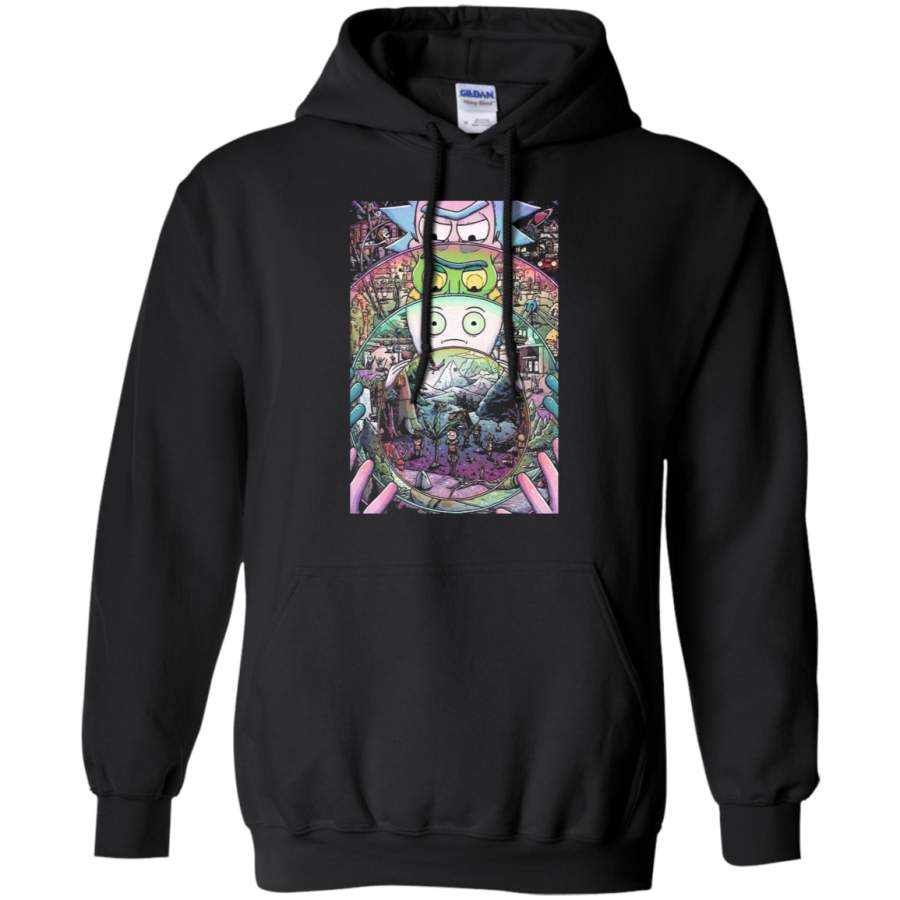 AGR Rick And Morty The Rick Must Be Crazy Hoodie