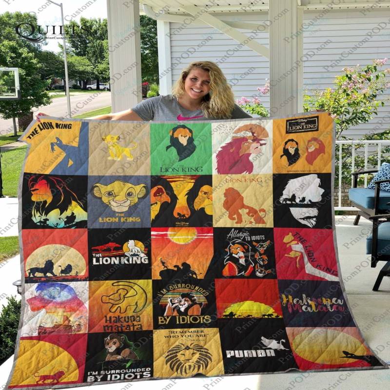 The Lion King Quilt Blanket