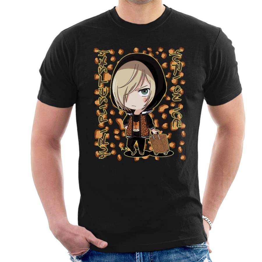 Leopard Yuri On Ice Men’s T-Shirt