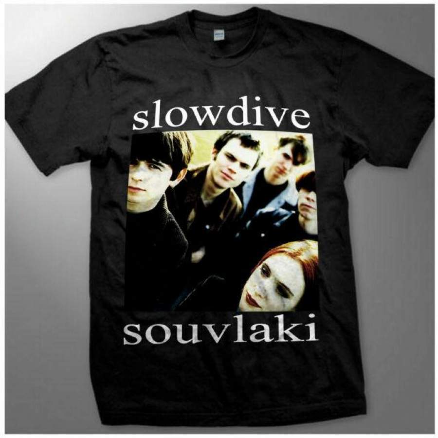 Vintage Slowdive Souvlaki Gildan Reprint Summer T-Shirt