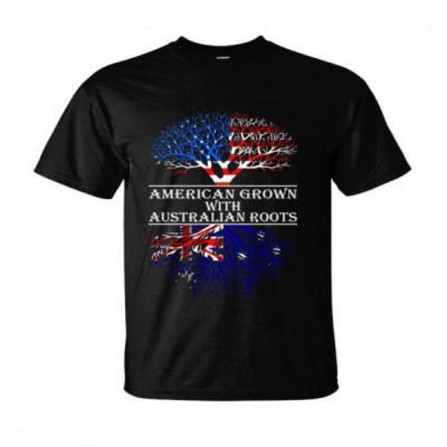 AGR American Grown With Australian Roots – Ultra-Cotton T-Shirt