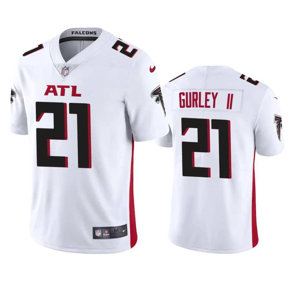 Atlanta Falcons Todd Gurley Ii White 2020 Vapor Limited Jersey – Mens