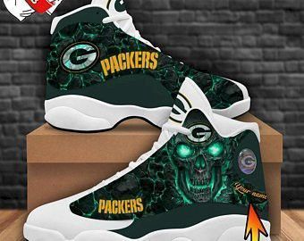 Green Bay Packers Air Jd13 Green Bay Packers Shoes Green Bay Packers Des 16