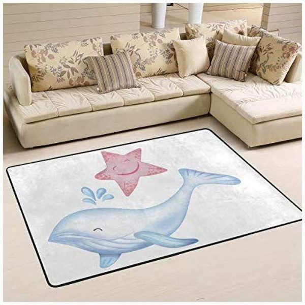 Cute Whale Rug RCDD81F13521