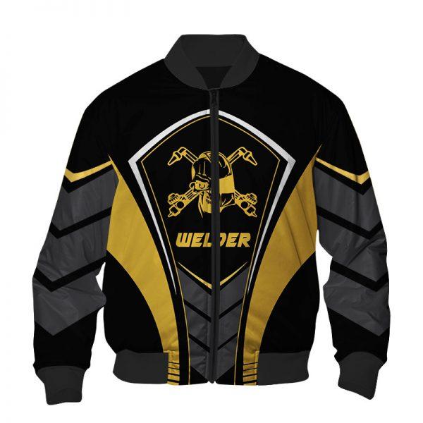 Welder Sport Style Old Gold Color Personalized 3D All Over Printed