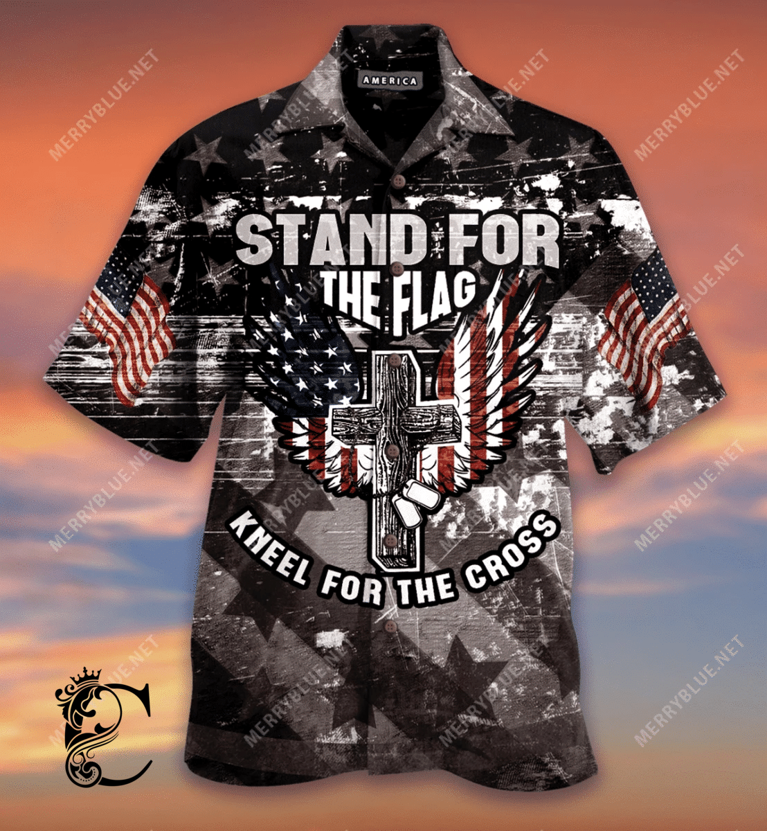 Beach Shirt Order Forever American Pride Hawaiian Shirt- Chillicothemall