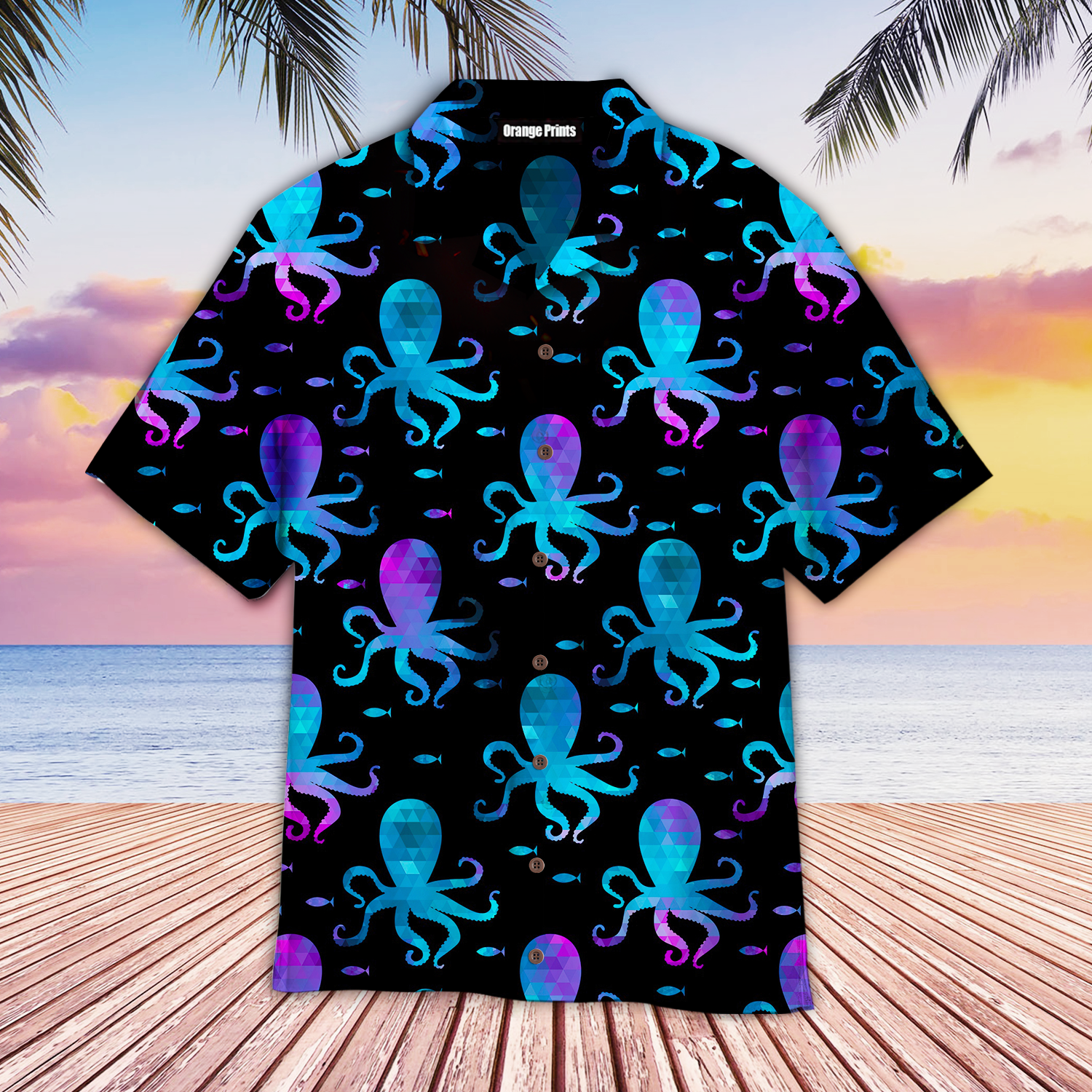 Colorful Octopus Undersea Aloha Hawaii Shirts For Men Women Ha79538