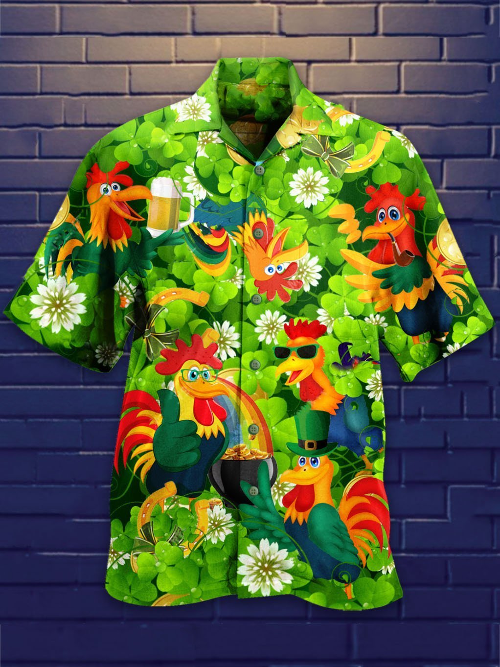 Chicken Hawaii Shirt For Men Women Ha100602