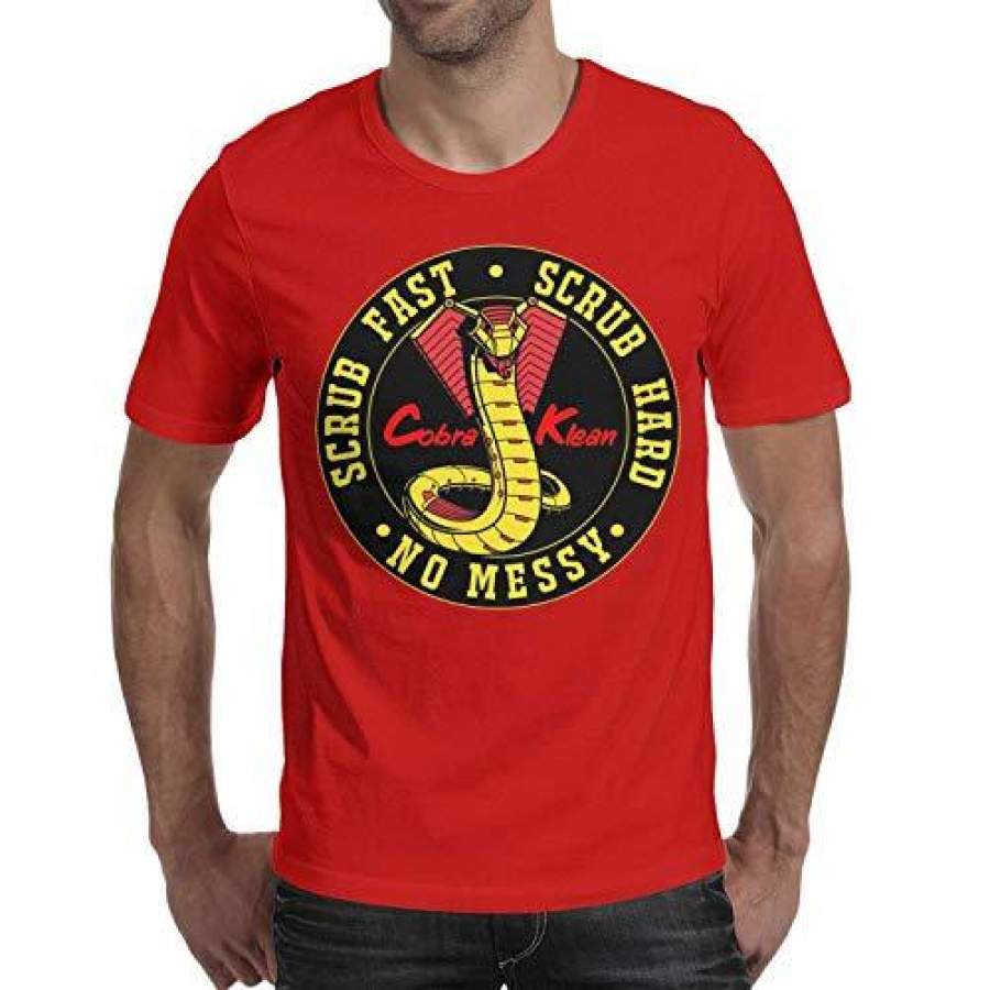 Cobra Kai Snake Funny Logo Men T Shirt