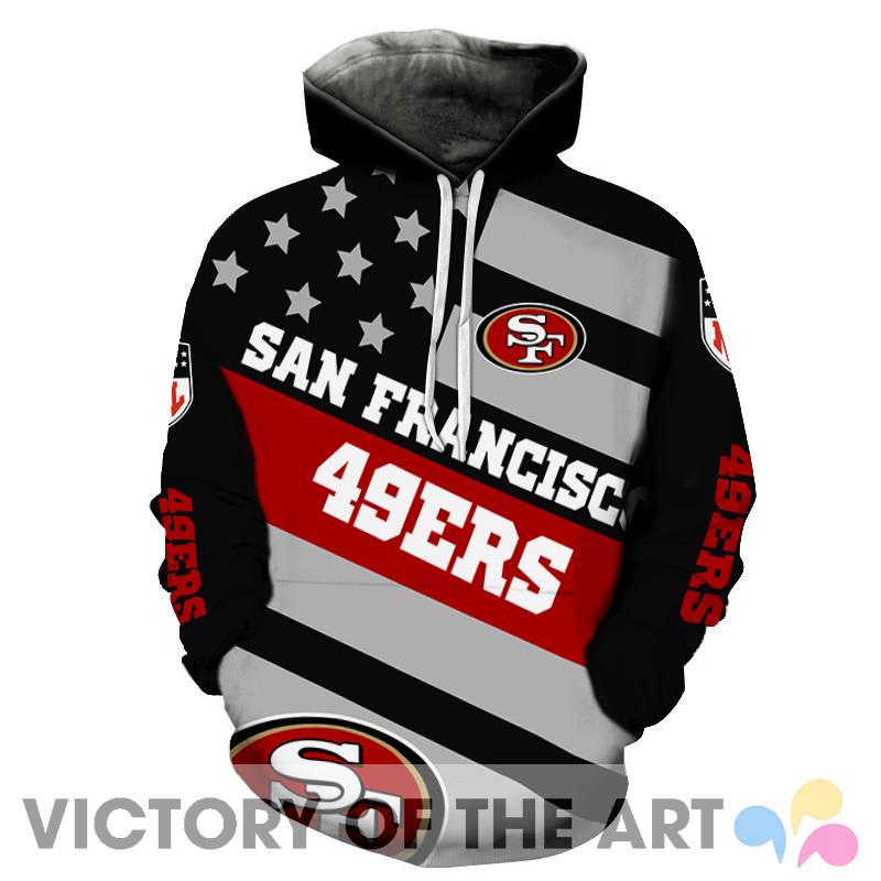 American Stars Proud Of San Francisco 49ers Hoodie