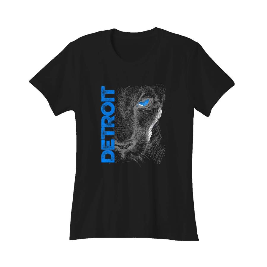 Detroit Lion Llc Motor City Vintage Cars Michigan Women’s T-Shirt