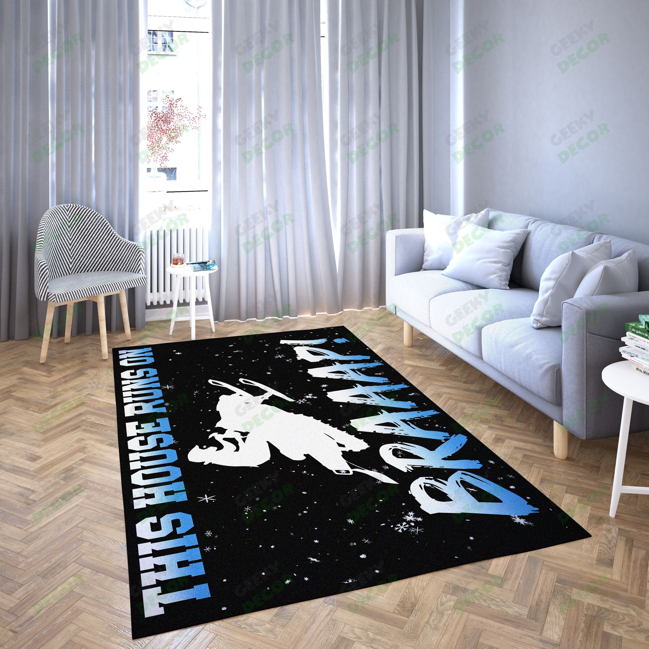 Snocross Motorcross Carpet Living Room-Area Rug