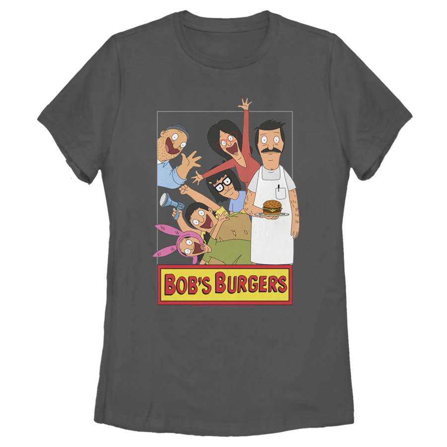 Bob’s Burgers Women’s Character Frame  T Shirt