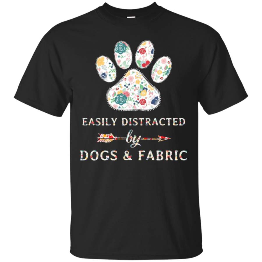 AGR Easily distracted by dogs and fabric shirt