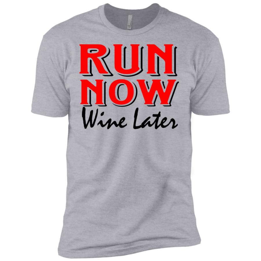 AGR Run Now Wine Later T-Shirt & Hoodie, Sweatshirt