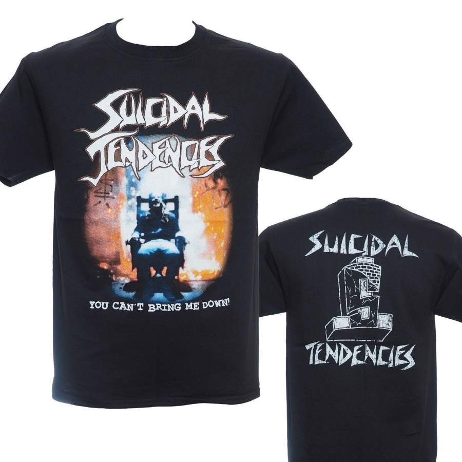 Suicidal Tendencies You Cant Bring Me Down Rock Band Mens T-Shirt