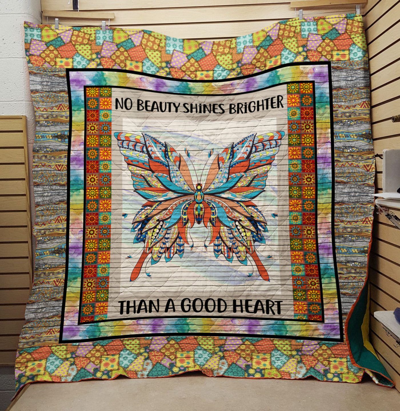 Butterfly Style 3D Quilt Blanket HGM22