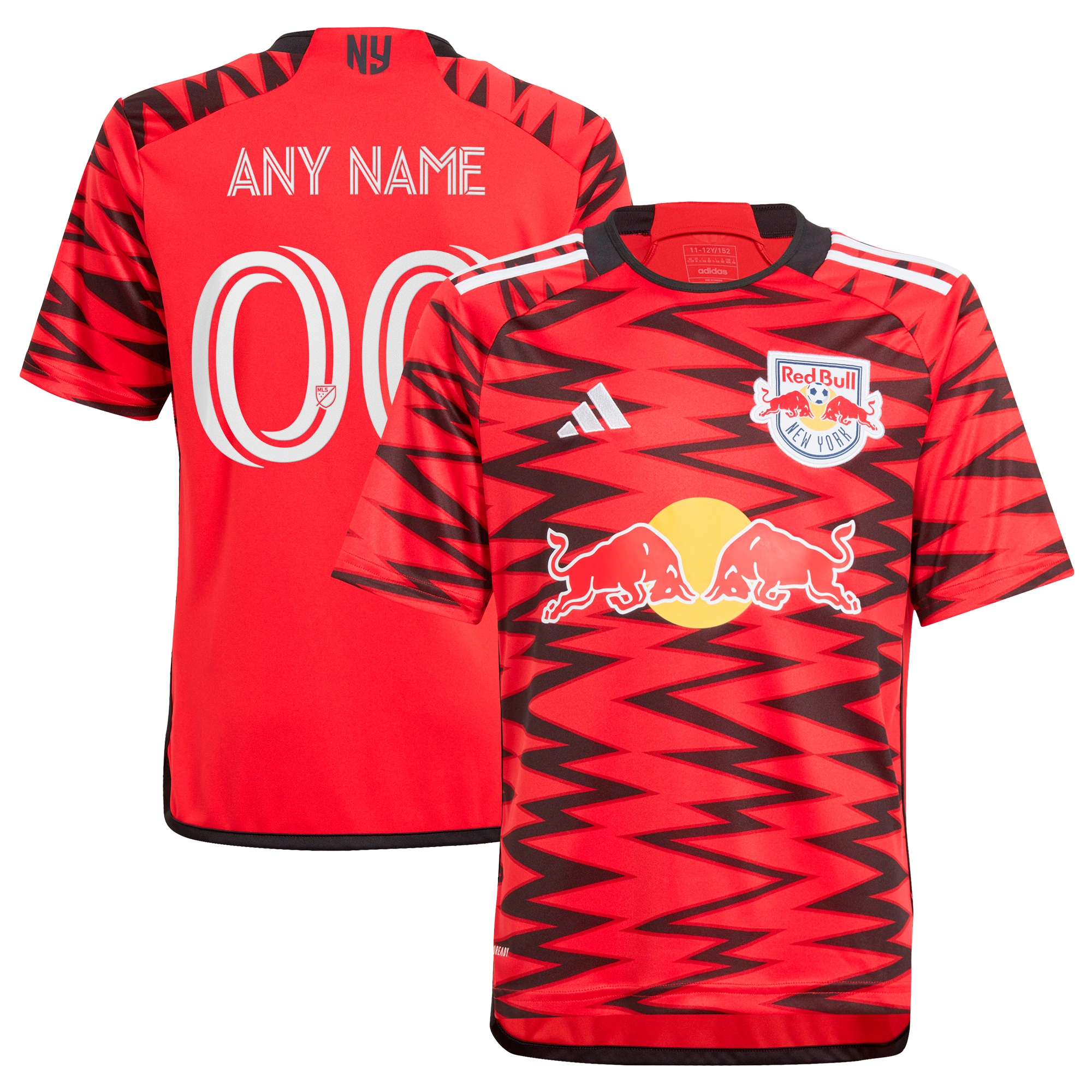 New York Red Bulls Youth 2024 Legacy Replica Custom Jersey  Red