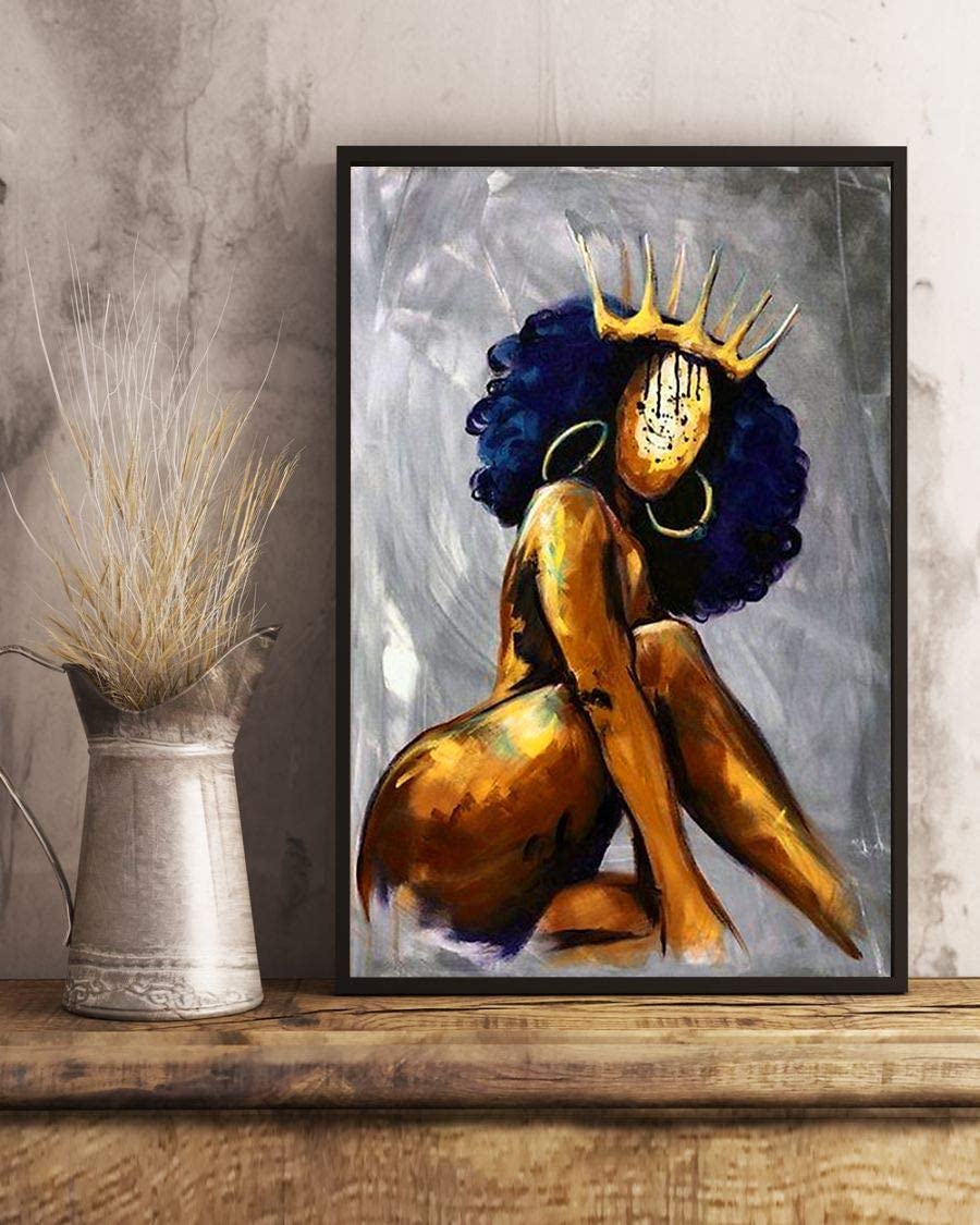 Africa American Black Queen Poster