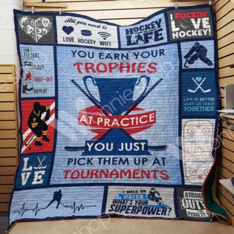 Hockey F2603 83O33 Blanket