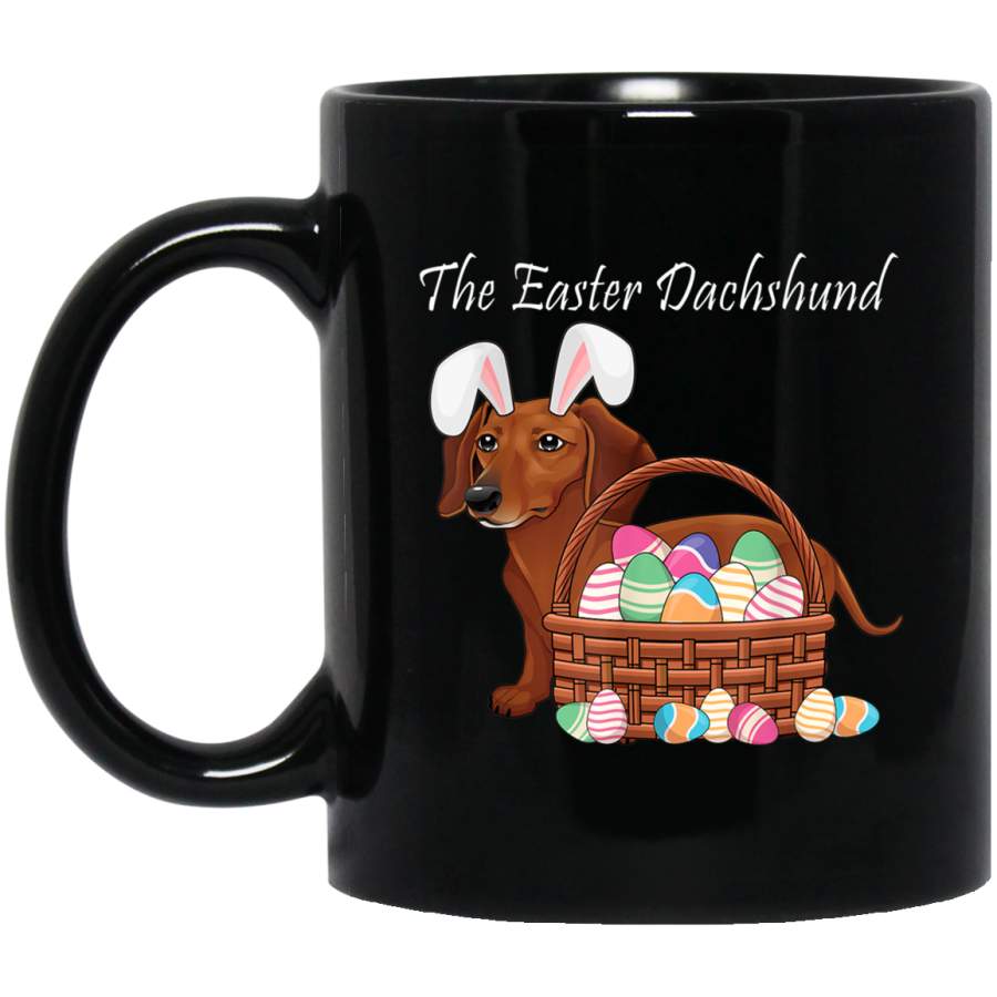 Dachshund Dog Bunny Rabbit Ears Dachshund Easter Mug