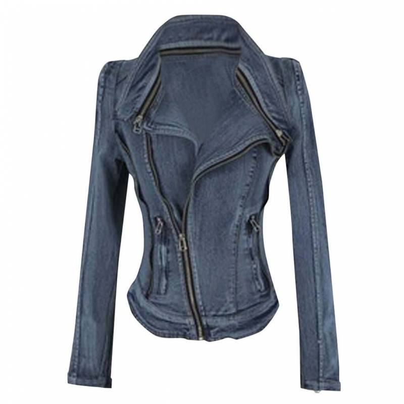 Casual Outwear Long Sleeve Denim jackets